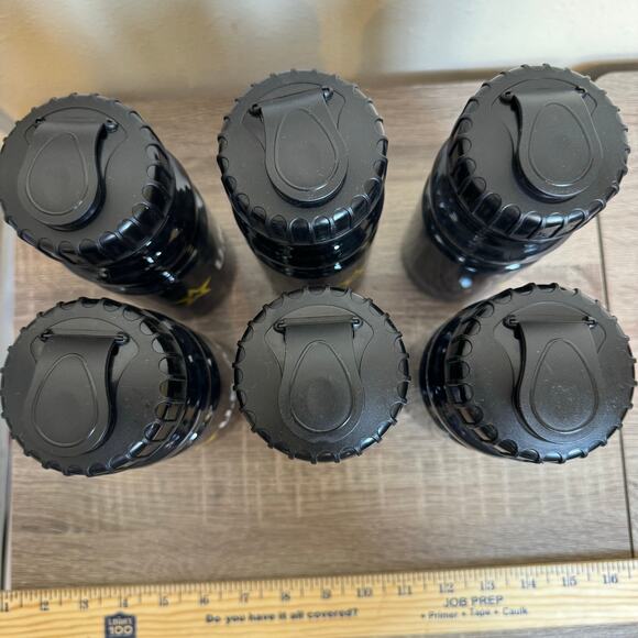 New U.S. ARMY Water Bottles Plastic Pop Top Travel Gift Gym Workout Military Lot - Picture 2 of 5